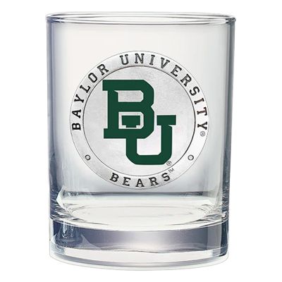 Baylor University Bears Double Old Fashioned Glass