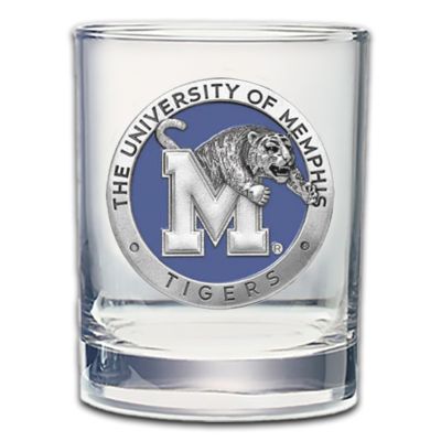 University of Memphis Tigers - Double Old Fashioned Glass