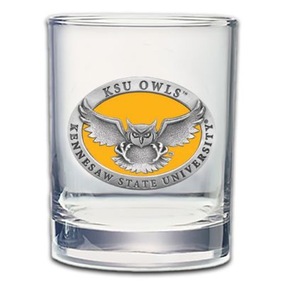 Kennesaw State Owls - Double Old Fashioned Glass