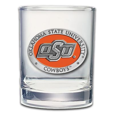 Oklahoma State University Cowboys - Double Old Fashioned Glass