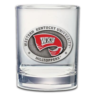 Western Kentucky University Hilltoppers  - Double Old Fashioned Glass
