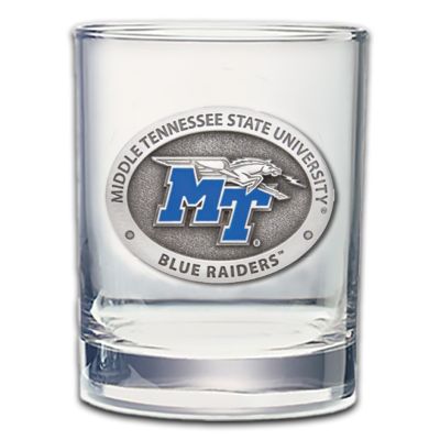 Middle Tennessee State Blue Raiders - Double Old Fashioned Glass