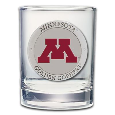 Minnesota Golden Gophers - Double Old Fashioned Glass