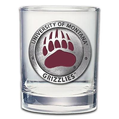 University of Montana Grizzlies - Double Old Fashioned Glass