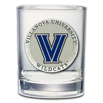 Villanova University Wildcats  - Double Old Fashioned Glass