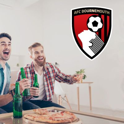 Soccer Wall Decals - Premier League - England Soccer Team Logos - AFC Bournemouth