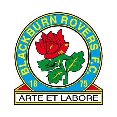 Soccer Wall Decals - Premier League - England Soccer Team Logos - Blackburn Rovers Football Club