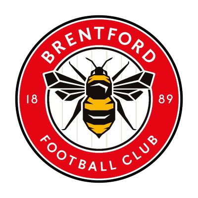 Soccer Wall Decals - Premier League - England Soccer Team Logos - Brentford Football Club