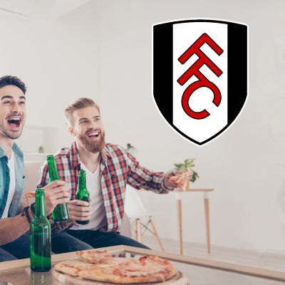 Soccer Wall Decals - Premier League - England Soccer Team Logos - Fulham Football Club