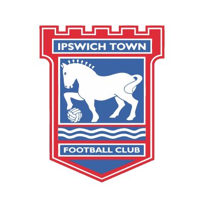 Soccer Wall Decals - Premier League - England Soccer Team Logos - Ipswich Town Football Club