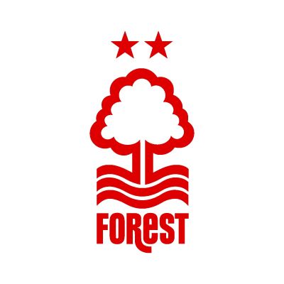 Soccer Wall Decals - Premier League - England Soccer Team Logos - Nottingham Forest Football Club