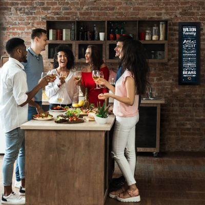 Chicago Bears Custom Print Family Cheer Wall Art