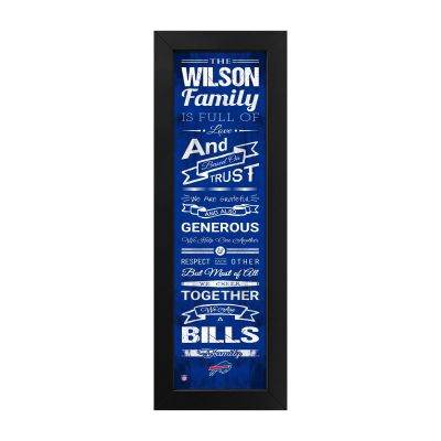 Buffalo Bills Custom Print Family Cheer Wall Art