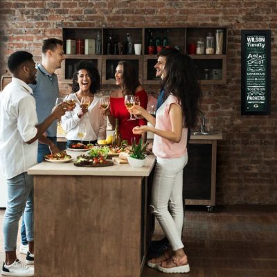 Green Bay Packers Custom Print Family Cheer Wall Art