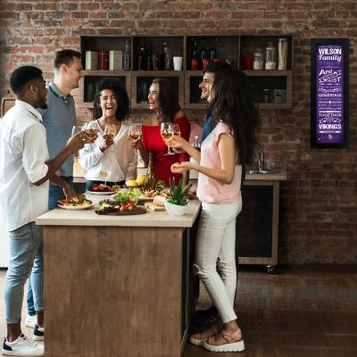 Minnesota Vikings Custom Print Family Cheer Wall Art