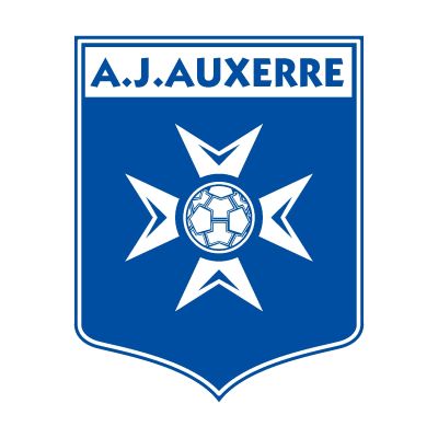 Soccer Wall Decals - Ligue 1 France Soccer Team Logos - AJ Auxerre