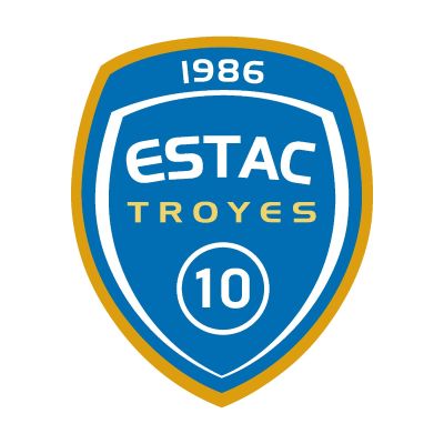 Soccer Wall Decals - Ligue 1 France Soccer Team Logos - ES Troyes