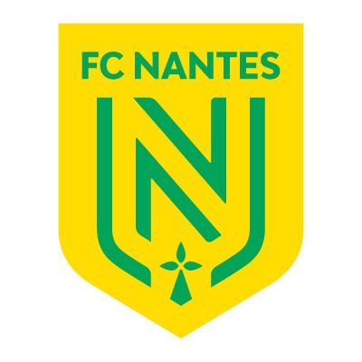 Soccer Wall Decals - Ligue 1 France Soccer Team Logos - FC Nantes