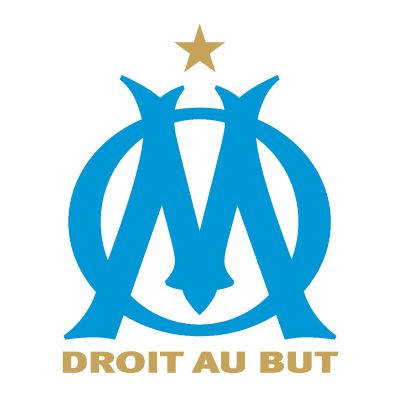 Soccer Wall Decals - Ligue 1 France Soccer Team Logos - Olympique Marsielle