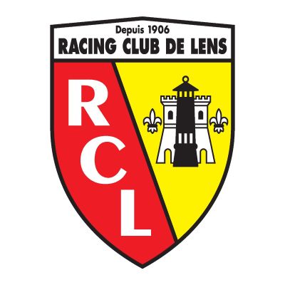 Soccer Wall Decals - Ligue 1 France Soccer Team Logos - RC Lens