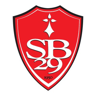 Soccer Wall Decals - Ligue 1 France Soccer Team Logos - Stade Bretois