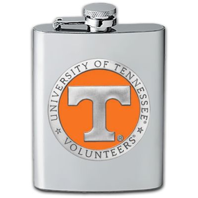 University of Tennessee Volunteers - Stainless Steel Flask
