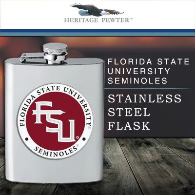 Florida State University - Stainless Steel Flask