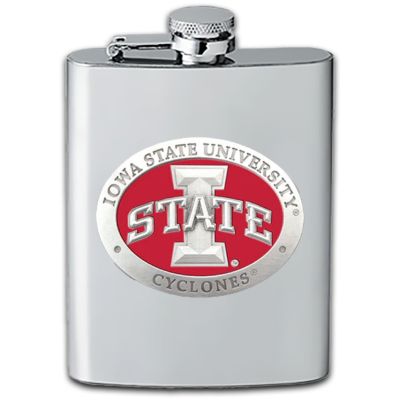Iowa State Cyclones - Stainless Steel Flask