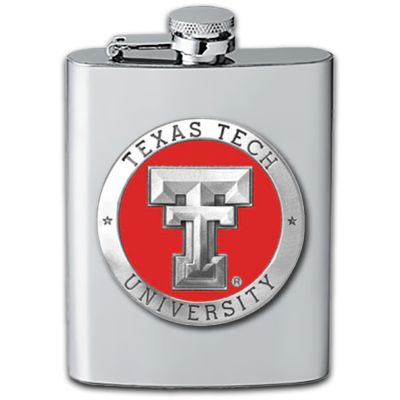 Texas Tech - Stainless Steel Flask