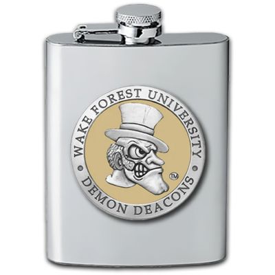 Wake Forest University Demon Deacons  - Stainless Steel Flask