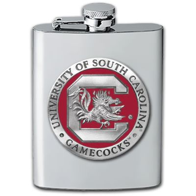 University of South Carolina Gamecocks - Stainless Steel Flask