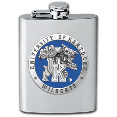 University of Kentucky Wildcats - Stainless Steel Flask