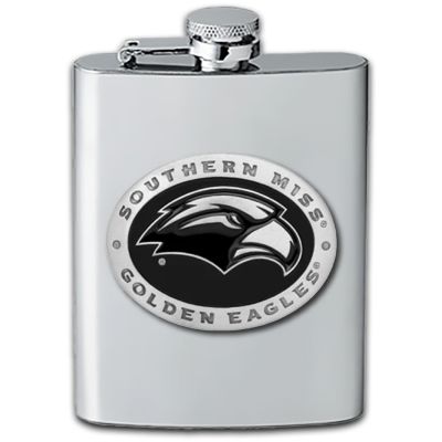 Southern Miss Golden Eagles - Stainless Steel Flask