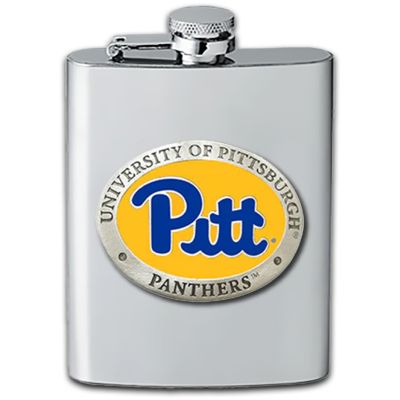 University of Pittsburgh Panthers - Stainless Steel Flask