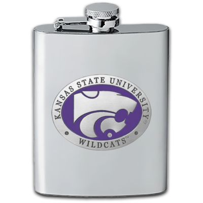 Kansas State Wildcats - Stainless Steel Flask