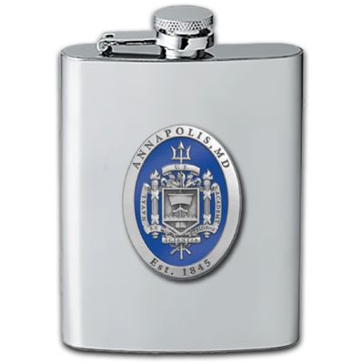 US Naval Academy Annapolis - Stainless Steel Flask