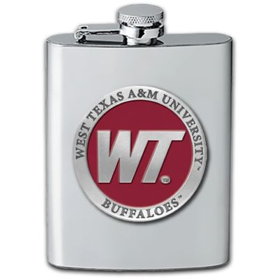 West Texas A&M University Buffaloes  - Stainless Steel Flask