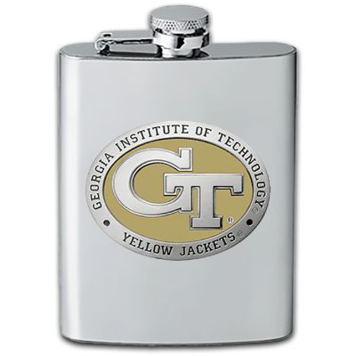 Georgia Tech - Stainless Steel Flask