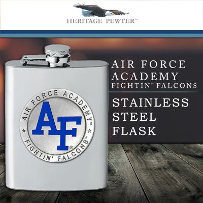 US Air Force Academy - Stainless Steel Flask