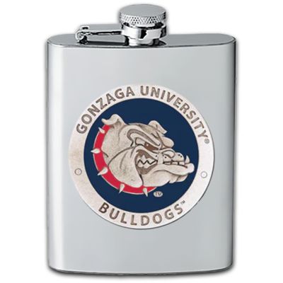 Gonzaga University Bulldogs - Stainless Steel Flask