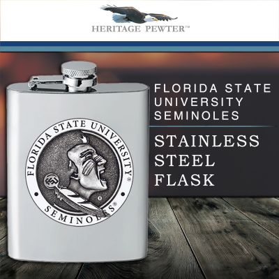 Florida State University - Seminoles Stainless Steel Flask