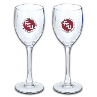 Florida State University - Wine Goblet 15oz Set of 2