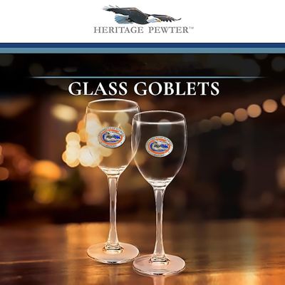 University of Florida Gators - Wine Goblet 15oz Set of 2