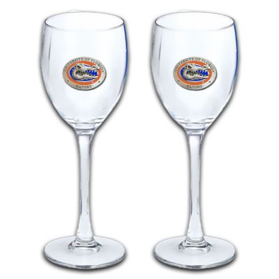 University of Florida Gators - Wine Goblet 15oz Set of 2