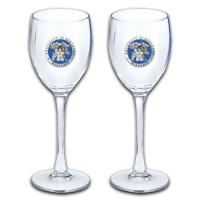 University of Kentucky Wildcats - Wine Goblet 15oz Set of 2