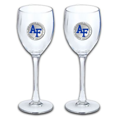 US Air Force Academy - Wine Goblet 15oz Set of 2
