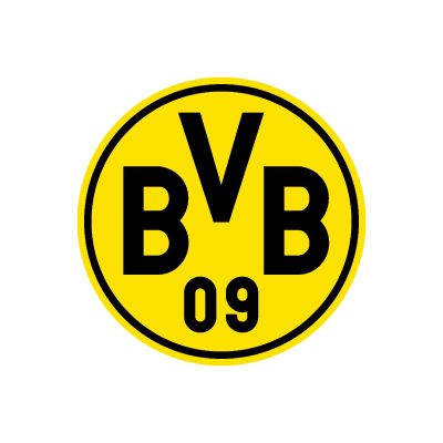 Soccer Wall Decals - Germany Soccer Team Logos - Borussia Dortmund