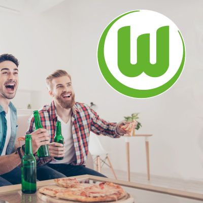 Soccer Wall Decals - Germany Soccer Team Logos - VFL Wolfsburg