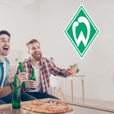 Soccer Wall Decals - Germany Soccer Team Logos - SV Werder-Bremen