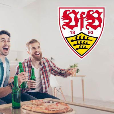 Soccer Wall Decals - Germany Soccer Team Logos - VFB Stuttgart